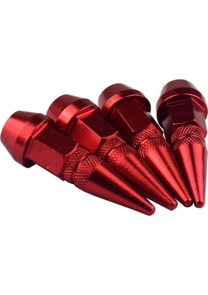 8 Tekerlek Lastik Valf Köklü Araba Kamış Kırmızı Kapaklar (Yurt Dışından) fiyatları