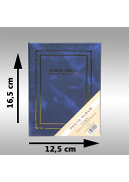 10x15cm 100'lük Ciltbezli Fotoğraf Albümü Lacivert
