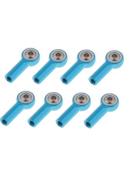 Rc Model Yedek Parçalar Için 4xmetal Universal Ball Head Rot Konnektörü 4mm Mavi 4 Adet (Yurt Dışından)