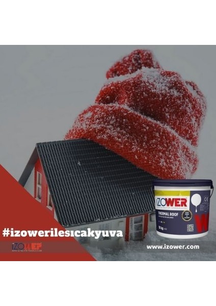 Thermal Roof Isı ve Su Yalıtımı Gri 18 Lt