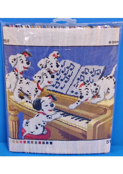 5108 Goblen Yün Işleme Kiti Etamin Pano Tablo