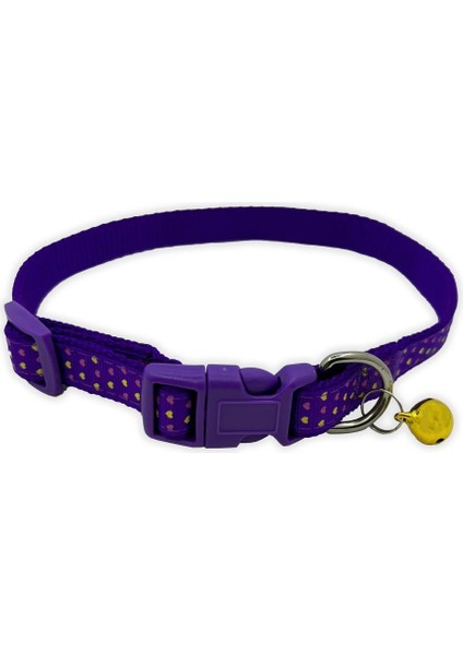 2863 15 mm Zilli Kedi/köpek Tasması Mor fiyatları