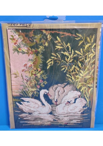 6001 Goblen Yün Işleme Kiti Etamin Pano Tablo