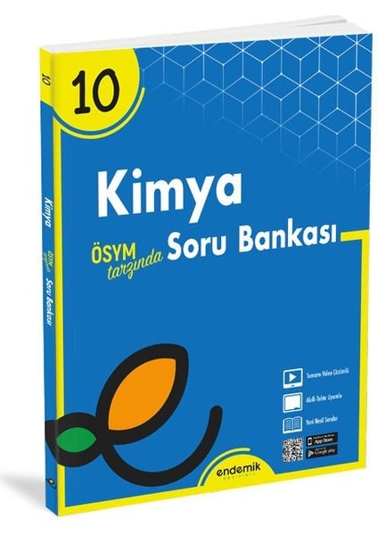 10. Sınıf Kimya Soru Bankası - Endemik Yayınları 10. Sınıf