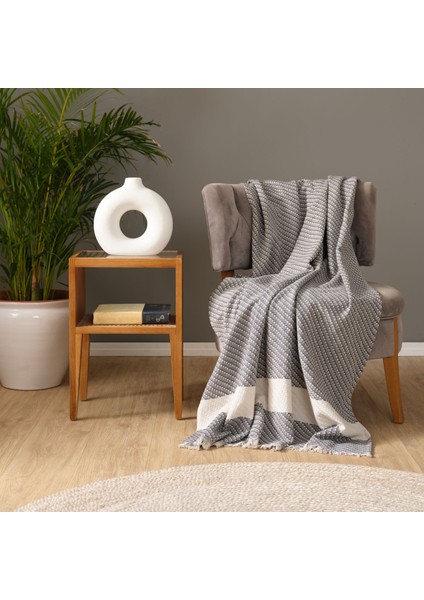 Wilma Lacivert Throw Battaniye 130X170 cm