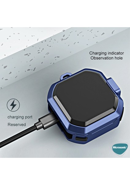 Samsung Galaxy Buds 2 Kılıf Darbeye Dayanıklı Sert Koruyucu + Askılık Beyaz fırsatları