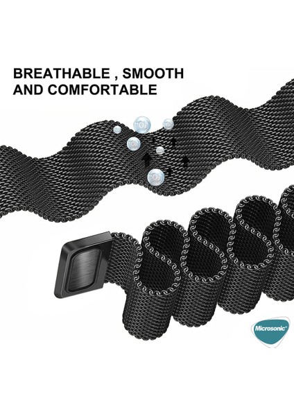 Samsung Galaxy Watch 5 44MM Kordon Milano Loop Gümüş fırsatları