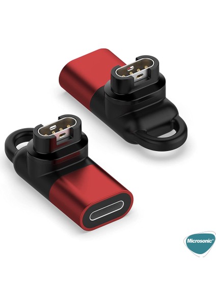 Garmin Forerunner 935 Taşınabilir Şarj Dönüştürücü Adaptörü Lightning modelleri