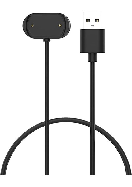 Amazfit Gts 2 Manyetik USB Şarj Kablosu Siyah