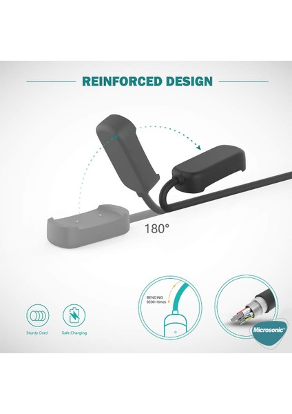 Amazfit T-Rex Manyetik USB Şarj Kablosu Siyah fırsatları