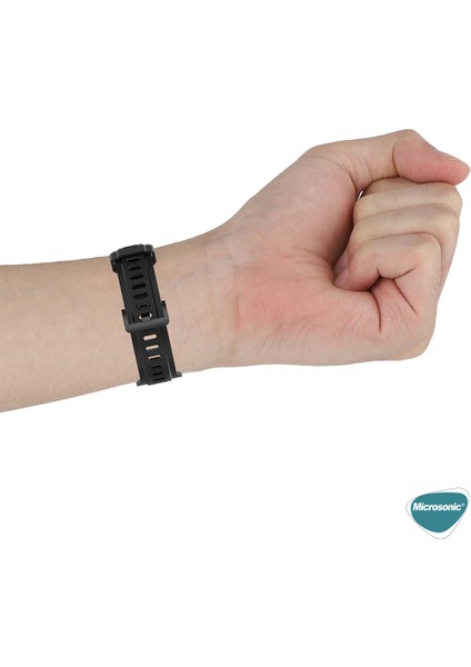 Amazfit T-Rex Pro Kordon Silicone Sport Band Kırmızı modelleri