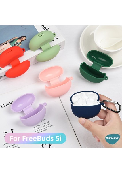 Huawei Freebuds 5i Mat Silikon Kılıf Lacivert fiyatları