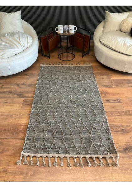 Stıl Kilim 1603 Gri Dokuma Kilim Nakış Yıkanabilir modelleri