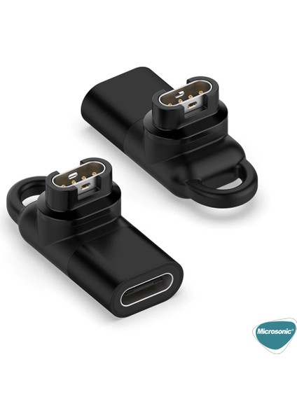 Garmin Forerunner 945 Taşınabilir Şarj Dönüştürücü Adaptörü Type-C