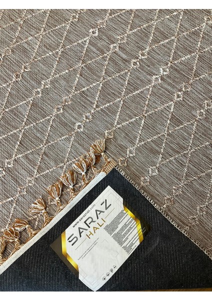 Stıl Kilim 1603 Gri Dokuma Kilim Nakış Yıkanabilir fırsatları