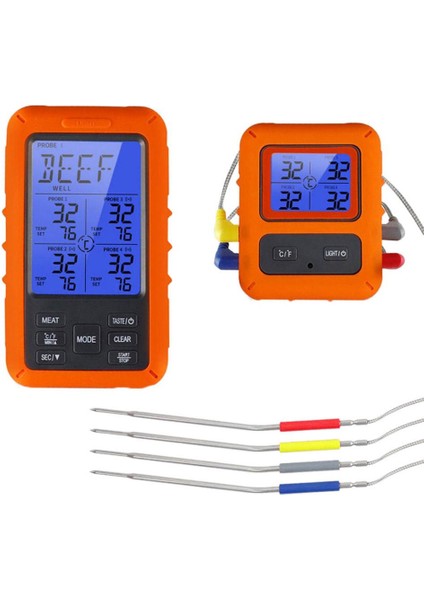 Barbekü Için Pişirme Fırın Sıcaklık Sensörü Ile  (Yurt Dışından)