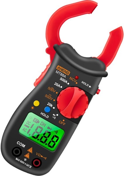 Dijital Kelepçe Ölçer Mevcut Multimetre Temp Test Cihazı Yeni (Yurt Dışından)