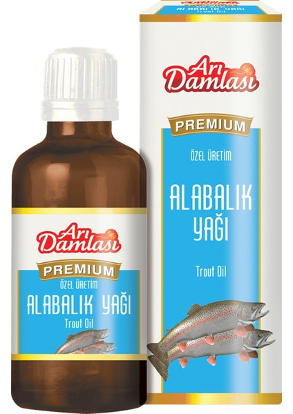 Maserasyon Bitkisel Alabalık Yağı 50 ml