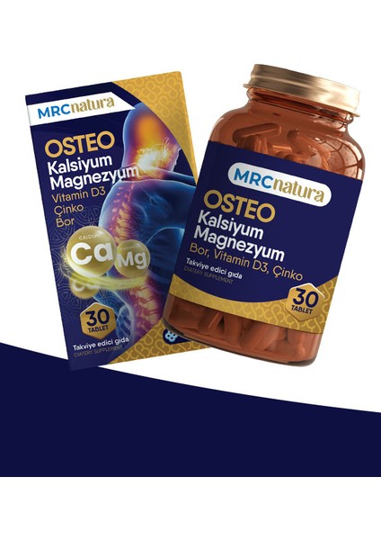 Natura Osteo Kalsiyum Magnezyum 30 Tablet