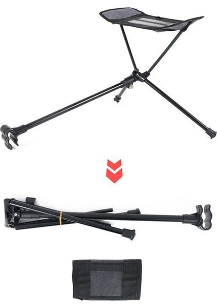 3 Adet Katlanır Sandalye Ayak Çekimi Anti-Slip Ayak Taburesi Açık Dış Mekan Dinlenme (Yurt Dışından) indirimleri