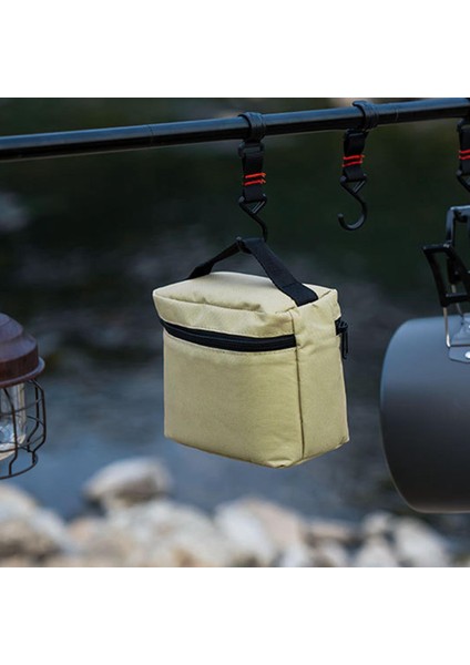 Pet Camping Spice Kavanoz Şişesi Konteyner Tuzları Boş Kutu Baharat Haki (Yurt Dışından)