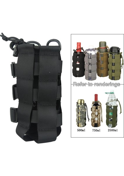 Seyahat Molle Su Şişesi Torbası Kettle Torta Tutucu Taşıyıcı Siyah (Yurt Dışından) modelleri