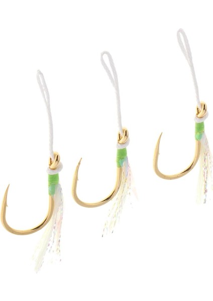 3pcs Balıkçılık Yardımcıları 5/0 7/0 9/0 Kanca ve Naylon Hattı ile Kancalar-5-0 5-0 (Yurt Dışından)