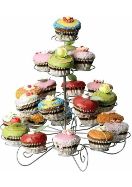 Cupcake Stand 23'lü Çap 31 Yükseklik 28 cm