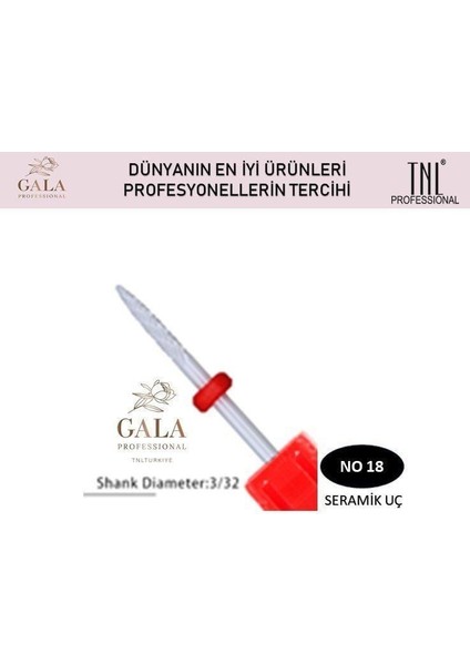 Gala Professi̇onal Gala Seramik Çıkarma Ucu No:18