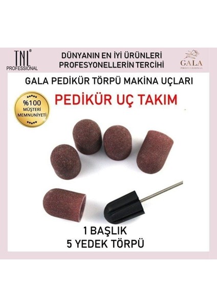 Tnl Pedikür Takım 1 Ana Uç 5 Törpü Uç