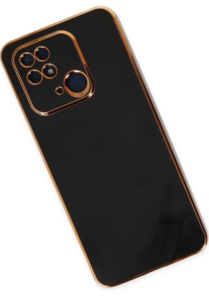 Xiaomi Poco C40 Kılıf Volet Silikon - Siyah 300099