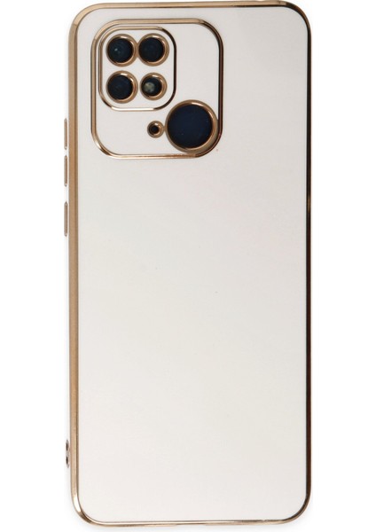 Xiaomi Poco C40 Kılıf Volet Silikon - Beyaz 300099