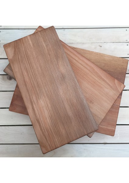 Ahşap 3 cm Kalınlığında Kesme ve Sunum Tahtası 20 cm x 40 cm fiyatları
