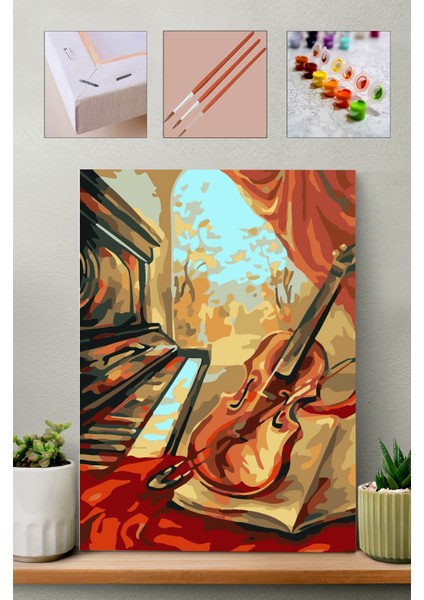 Sayılarla Boyama Seti - Müzik Odası