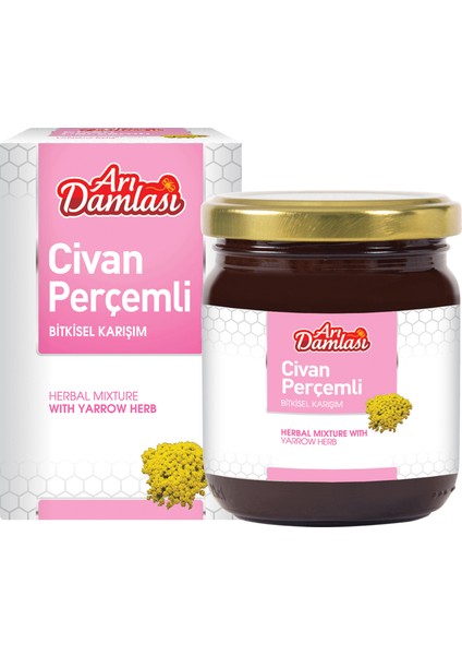 Organik %100 Bitkisel Civanperçemi Ekstraktlı Bitkisel Karışım Macun 230 gr