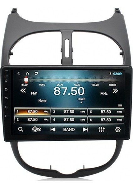 Peugeot 206 Android Multimedya Araca Özel
