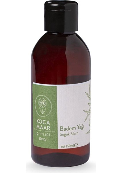 Kocamaar Badem Yağı Soğuk Sıkım 150 ml