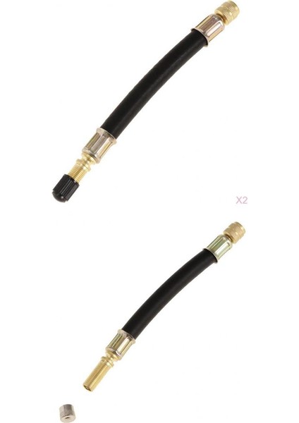 2x Lastik Valf Uzatma Tekerlek Kamyonu Adaptörü 140 mm. (Yurt Dışından)