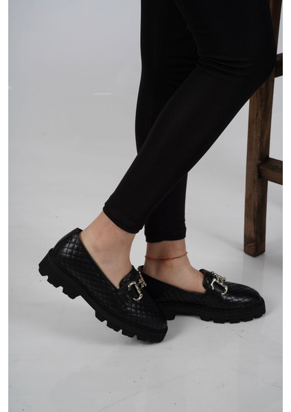 Deri Siyah Kadın Casual Ayakkabı 231127102 fiyatları