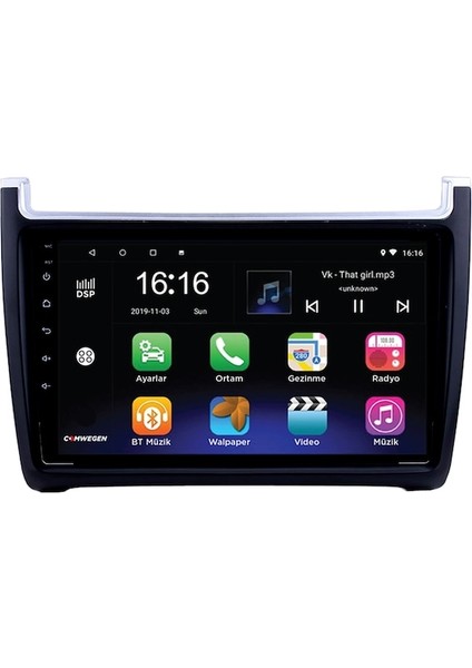 Volkswagen Polo 2015 2018 Android Multimedya Araca Özel