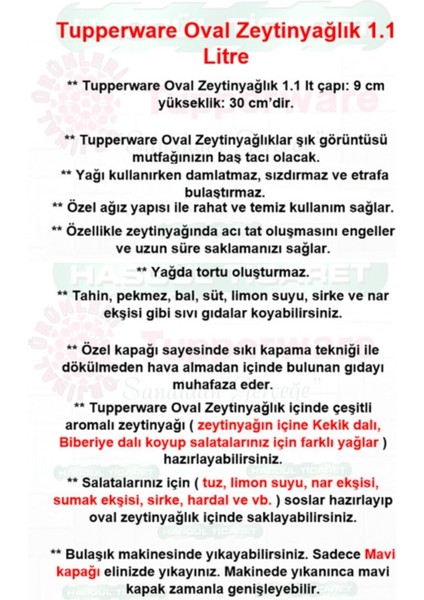 Oval Zeytinyağlık 1.1 Litre Siyah Yağlık Sosluk Hsgl