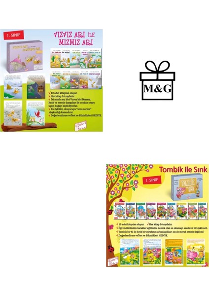 1. Sınıf Vız Vız Arı ile Kırmızı Arı ve Tombik ile Sırık