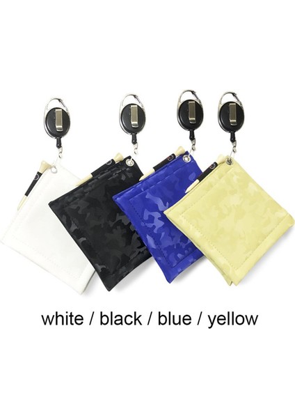 Golf Topu Temizleme Havlu Keychain Tokalı Açık Beyaz Için Yeniden Kullanılabilir Temizlik (Yurt Dışından) indirimleri