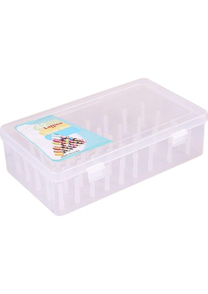 Plastik Bobins Saklama Kutusu Nakış Dikiş El Sanatları Iplik Makaraları Konteyner Kılıfı 23.7X13.7X6.6CM (Yurt Dışından) fiyatları