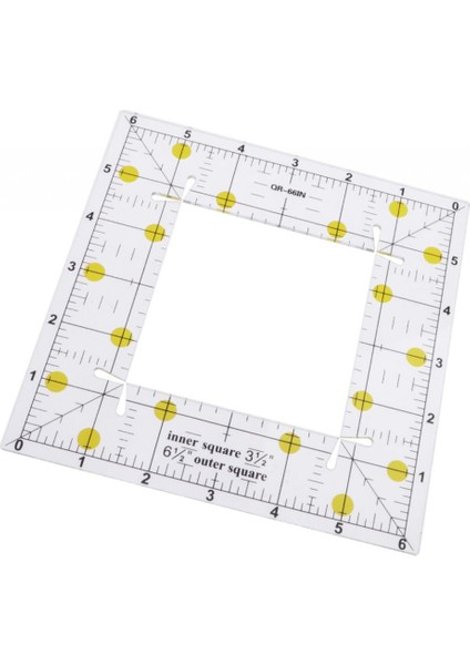 Patchwork Cetvel Patchwork Cetvel Akrilik Hükümdarlar Kapitone Aletleri 6x6 Inç (Yurt Dışından) fırsatları