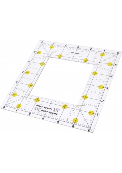 Patchwork Cetvel Patchwork Cetvel Akrilik Hükümdarlar Kapitone Aletleri 6x6 Inç (Yurt Dışından) indirimleri