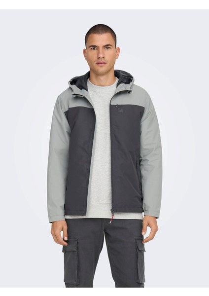 Erkek Baharlık Ceket Mont Onsmack Hood Jacket 22024207