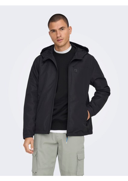 Erkek Baharlık Ceket Mont Onsmack Hood Jacket 22024207