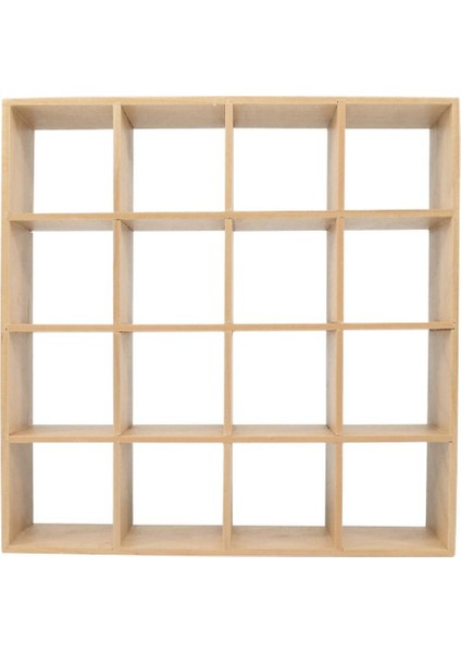 El Yapımı Ahşap Raf Organizatörü 1/12 Ölçekli Dollhouse Mobilya Dekoratif Seti Natural1 (Yurt Dışından)