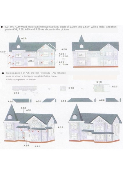 1/24 Bebek Evi Dıy Kitleri 3 Adet (Yurt Dışından) indirimleri